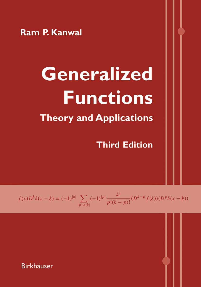 Generalized Functions: Theory And Applications,Used