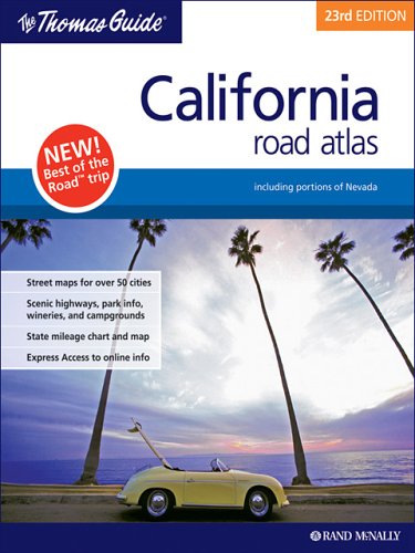 The Thomas Guide California Road Atlas (Thomas Guides),New