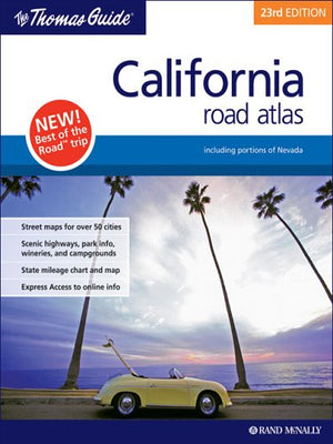 The Thomas Guide California Road Atlas (Thomas Guides),Used