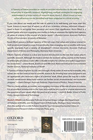 A Tapestry Of Values: An Introduction To Values In Science