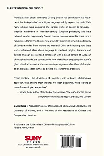 Dao and Sign in History (Suny in Chinese Philosophy and Culture),Used