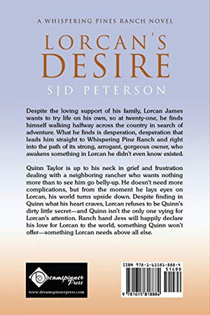 Lorcan's Desire (Whispering Pine Ranch, No. 1),Used