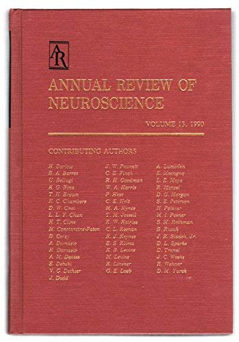 Annual Review of Neuroscience 1990, Vol. 13,Used
