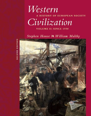 Western Civilization: A History of European Society, Volume II: Since 1550 (with CDROM),New