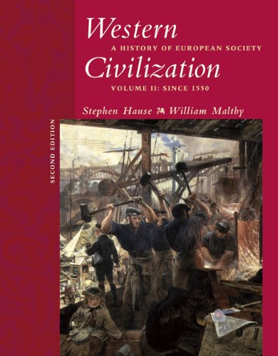 Western Civilization: A History of European Society, Volume II: Since 1550 (with CDROM),Used