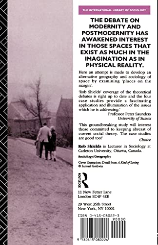 Places on the Margin (International Library of Sociology),Used