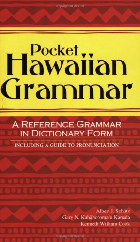 Pocket Hawaiian Grammar,New
