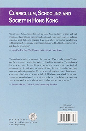 Curriculum, Schooling and Society in Hong Kong,Used