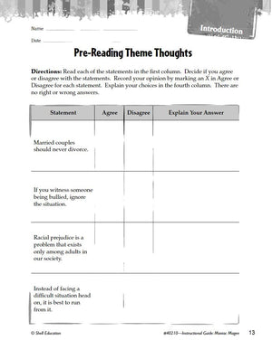 Maniac Magee: An Instructional Guide for Literature  Novel Study Guide for 4th8th Grade Literature with Close Reading and Writ,Used