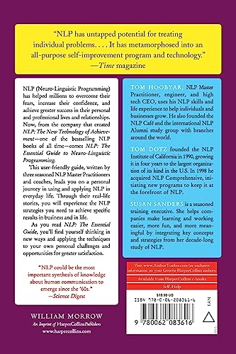 NLP: The Essential Guide to NeuroLinguistic Programming,Used
