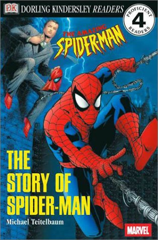 Dk Readers: The Story Of Spiderman (Level 4: Proficient Readers),New