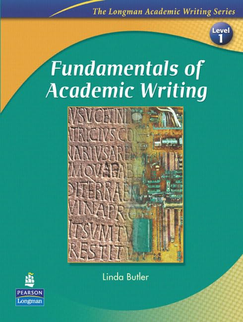 Fundamentals of Academic Writing (The Longman Academic Writing Series, Level 1),Used