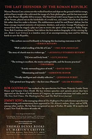 Rome's Last Citizen: The Life and Legacy of Cato, Mortal Enemy of Caesar,Used