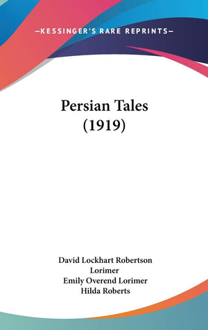 Persian Tales (1919),New