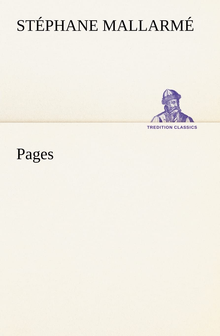 Pages (French Edition),Used