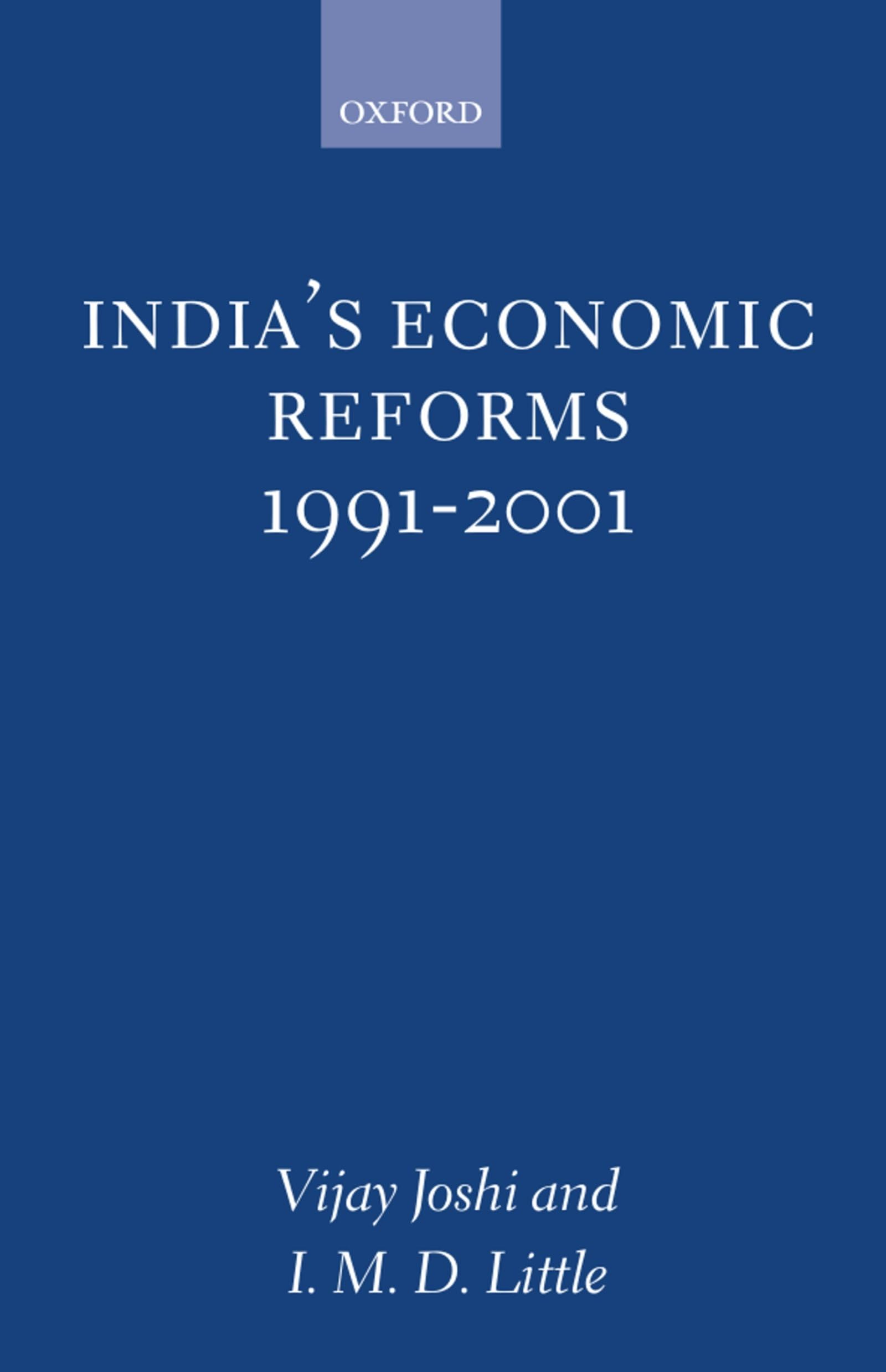 India's Economic Reforms, 19912001,Used