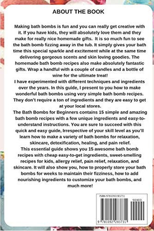 Bath Bombs: 15 Simple and Awesome Recipes for Beginners,Used