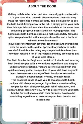 Bath Bombs: 15 Simple and Awesome Recipes for Beginners,Used