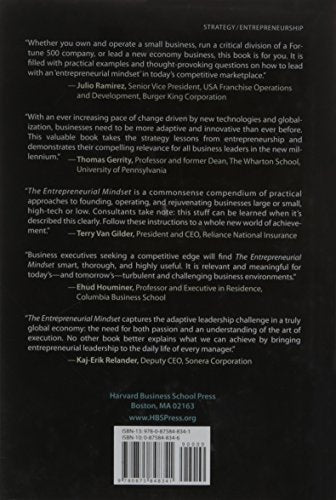 The Entrepreneurial Mindset: Strategies for Continuously Creating Opportunity in an Age of Uncertainty,Used