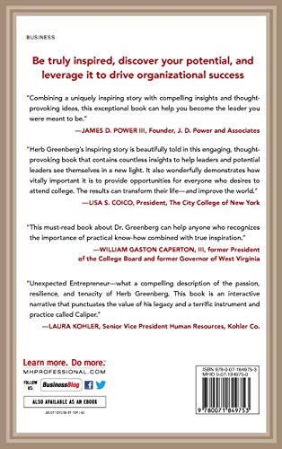 What You Aren't Seeing: How Using Your Hidden Potential Can Help You Discover the Leader Within, The Inspiring Story of Herb Gre,Used