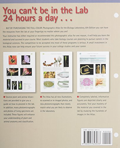 A Photographic Atlas for the Biology Laboratory, 6th Edition,Used