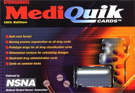 MediQuik Cards,Used