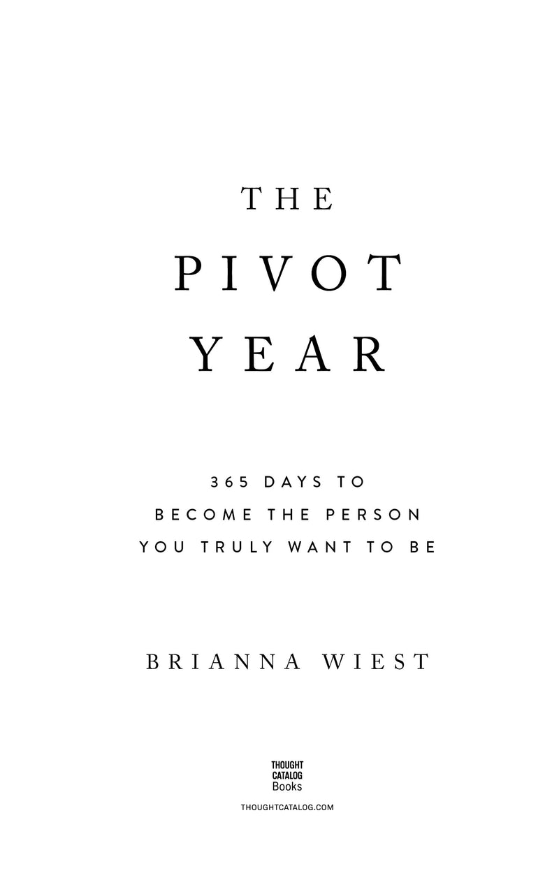 The Pivot Year,Used