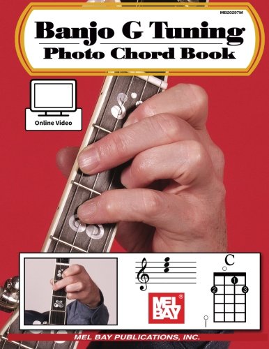 Banjo G Tuning Photo Chord Book,New