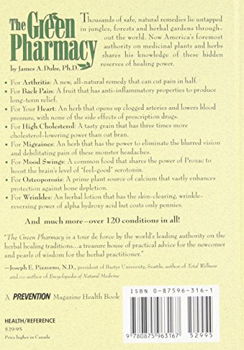 The Green Pharmacy: New Discoveries In Herbal Remedies For Common Diseases And Conditions From The World'S Foremost Authority On,Used