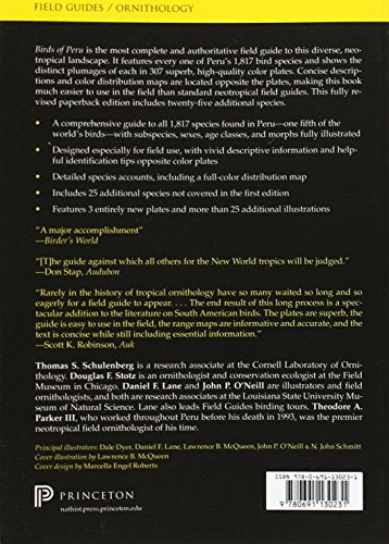Birds of Peru: Revised and Updated Edition (Princeton Field Guides),New