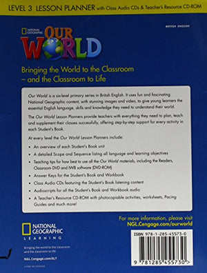 Our World 3: Lesson Planner with Audio CD and Teacher's Resource CDROM,Used