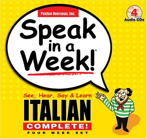 Speak in a Week! Italian Complete!: See, Hear, Say & Learn (English and Italian Edition),Used