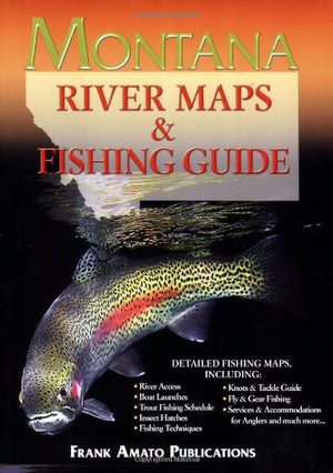 Montana River Maps & Fishing Guide,Used