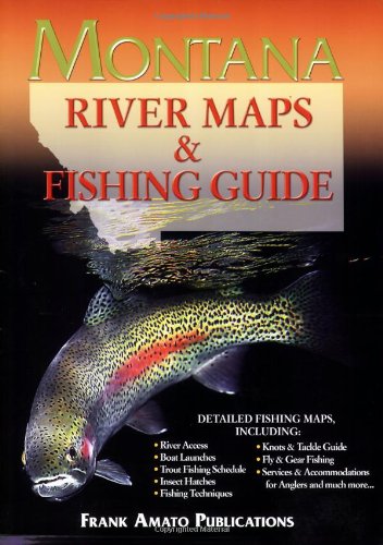 Montana River Maps & Fishing Guide,Used