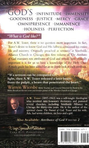 The Attributes of God Volume 1 with Study Guide: A Journey Into the Father's Heart,New