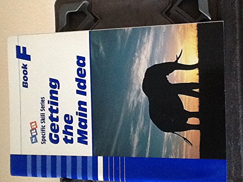 Getting the Main Idea, Book F,Used