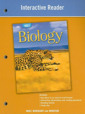 Biology Interactive Reader (Holt Biology),Used