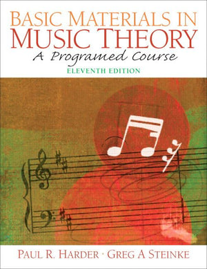 Basic Materials In Music Theory: A Programed Course (11Th Edition)-used