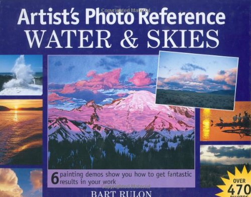 Artist's Photo Reference: Water & Skies,Used
