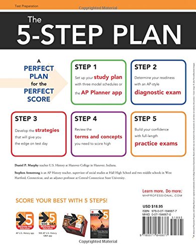 5 Steps To A 5 Ap Us History 2016 (5 Steps To A 5 On The Advanced Placement Examinations Series),New
