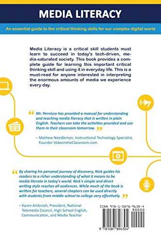 Media Literacy: An essential guide to critical thinking skills for our complex digital world,Used