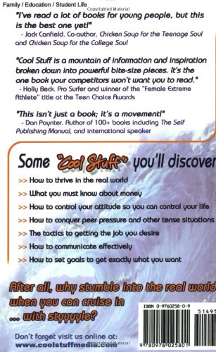 Cool Stuff' They Should Teach In School: Cruise Into The Real World...With Styyyle (Jobs/People Skills/Attitude/Goals/Money)-new
