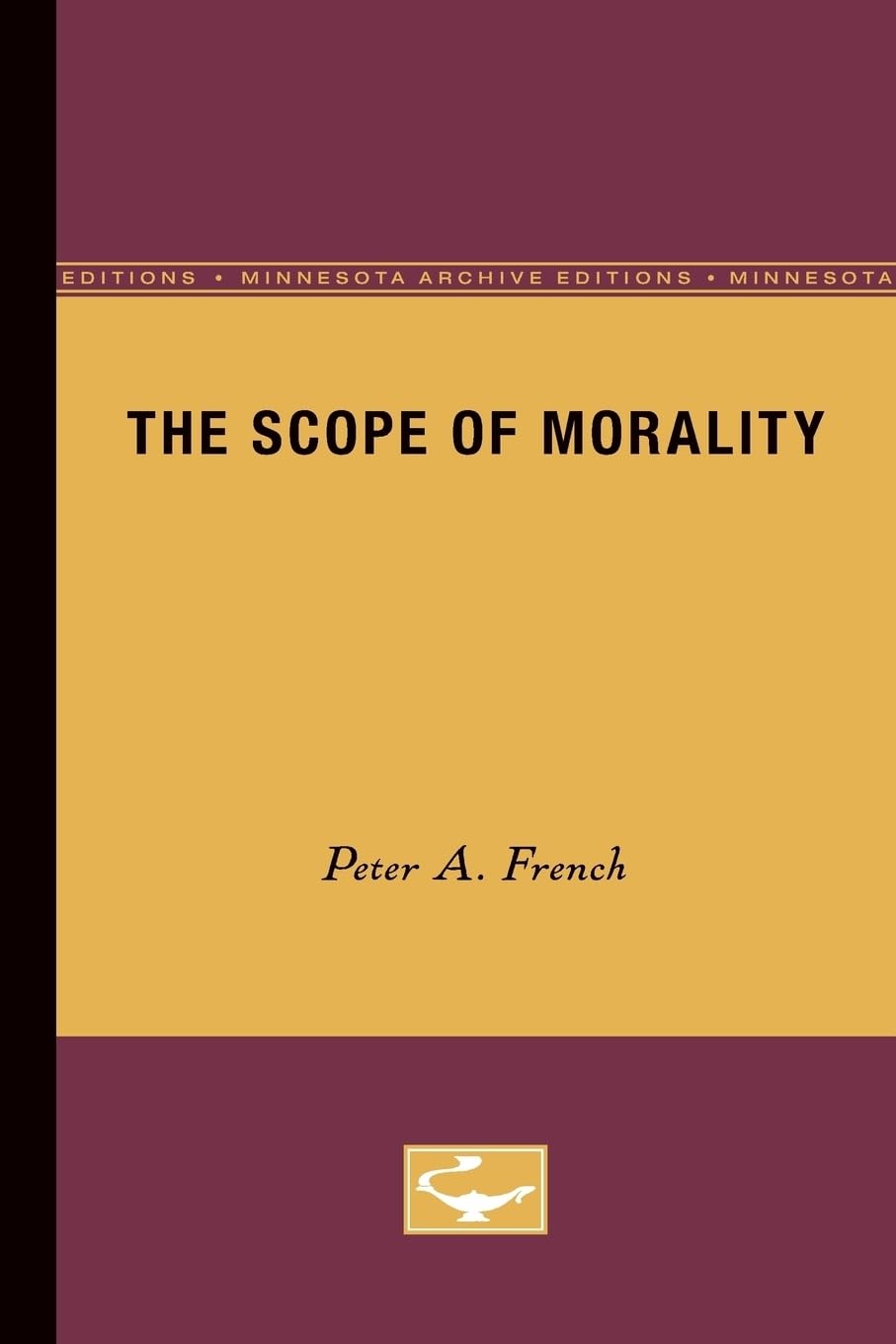 The Scope Of Morality,Used