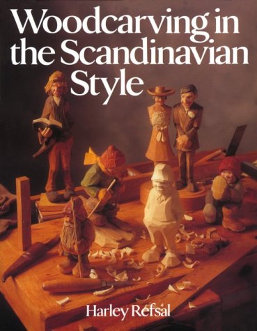 Woodcarving In The Scandinavian Style,Used