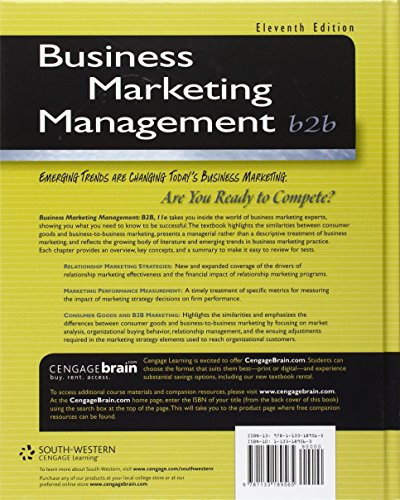 Business Marketing Management: B2B
