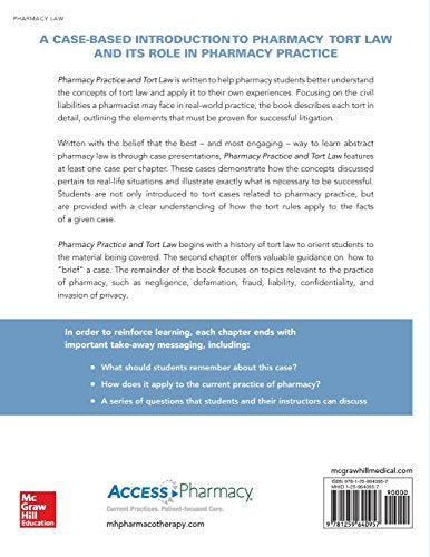 Pharmacy Practice and Tort Law,Used