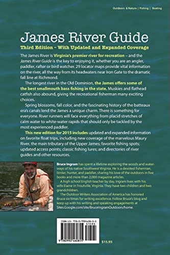 James River Guide: Insiders' Paddling and Fishing Trips from Headwaters Down to Richmond,Used