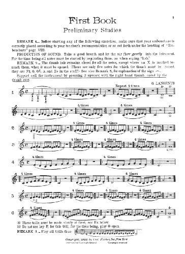 Complete Method for the Clarinet in Three Parts (Part 1),Used