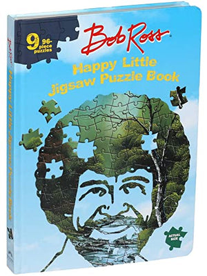 Bob Ross Happy Little Jigsaw Puzzle Book (Jigsaw Puzzle Books),Used
