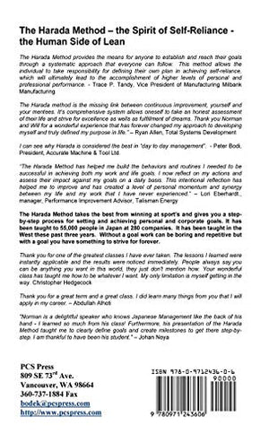 The Harada Method the Spirit of SelfReliance,Used